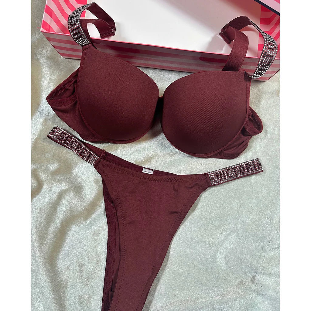 Deep Red push-up set | Victoria's Secret