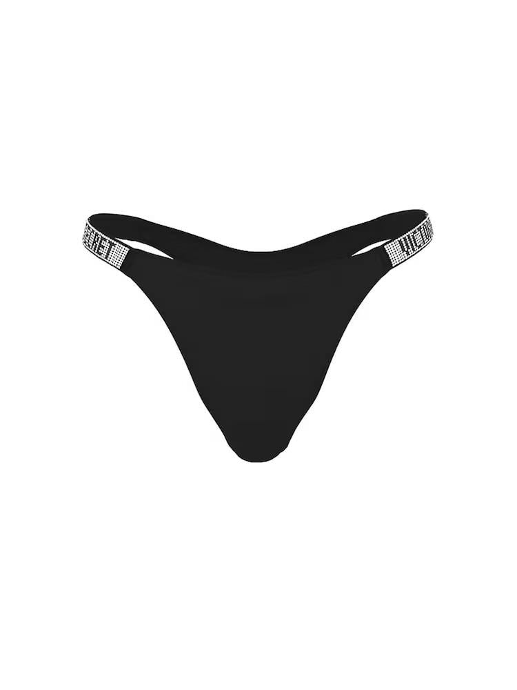 Shine Strap Push-Up Set - Black | Victoria's Secret