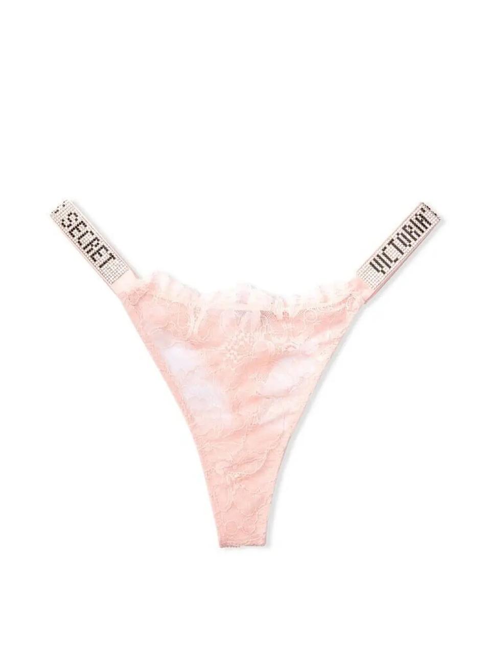 Angel Pink Push Up Shine Strap Set | Victoria's Secret