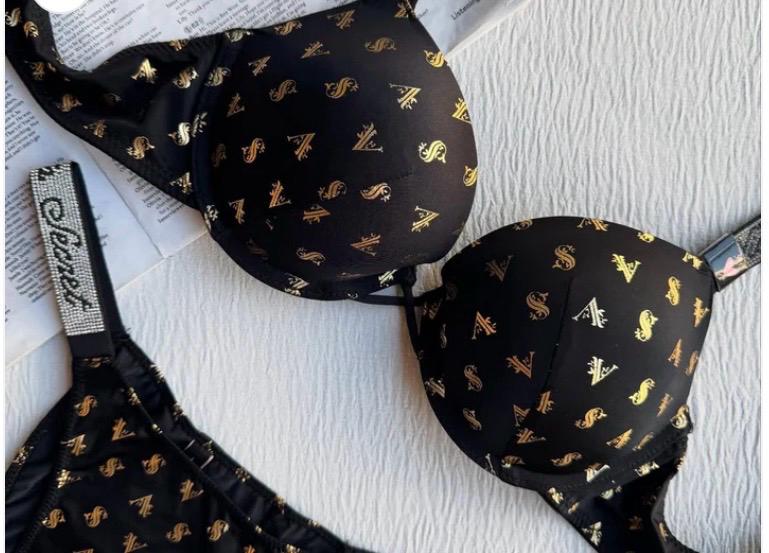 Gold Written VS Set | Victoria's Secret