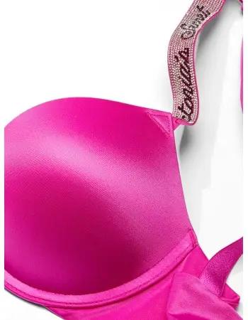 Shine Strap Push-Up Set - Fuchsia | Victoria's Secret